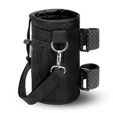 Imagem de Suporte de copo para bicicleta, cadeira de rodas e scooter, suporte de garrafa de água para bicicleta, andador, carrinho de golfe, Utv, ATV eBike e praia, acessórios universais de suporte de bebida