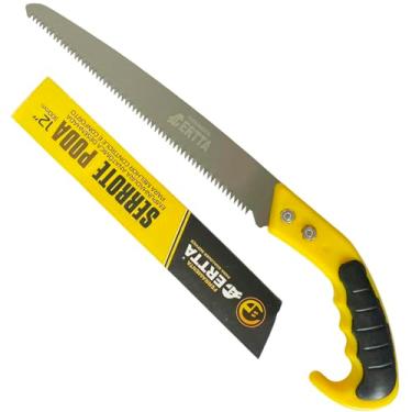 Imagem de Serrote de Poda 12 FIXO Dente deTubarão Galhos e Arvores