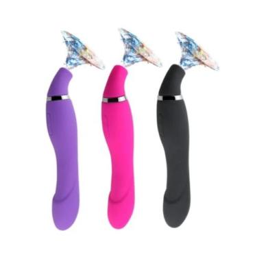 Imagem de Vibrador Penetrável Estimulador Íntimo Vibratório Sex Shop USB de Sili