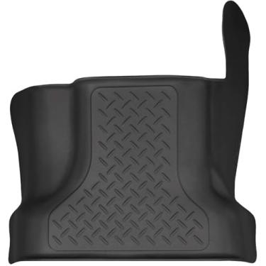 Imagem de Husky Liners Weatherbeater | Serve para Ford F 2015-2021 - 150/F - 250/F - 350 SuperCrew/SuperCab, 2018-2019 Ford F - 450 Super Duty Crew Cab, 1 peça, forro central para piso - preto | 83361