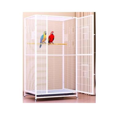 Imagem de Gaiola de pássaro ecológica grande casa de campo para pássaros aberta respirável expansível ninho de pássaro