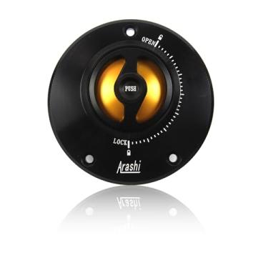 Imagem de Arashi CNC Tampa de combustível sem chave para Honda CB650F CB650F 2014-2019, CB650R CB650R 19-23, CB500R CB500X 16-23, CB500F 13-16, GROM MSX125 SF 16-22 Acessórios de motocicleta Ouro