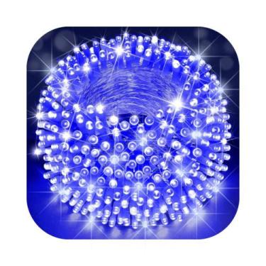 Imagem de Cordão 1000 Leds Com Strobo 90 Metros Prova D'água Fio Multicolor Nata