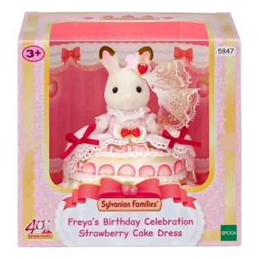 Imagem de Sylvanian Families Aniversario da Freya Vestido Bolo EPOCH MAGIA