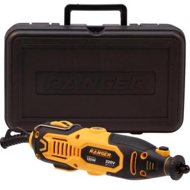 Imagem de Micro Retífica 1/8'' 135W 40 Peças c/ Maleta RMI-0135 Ranger - 000205