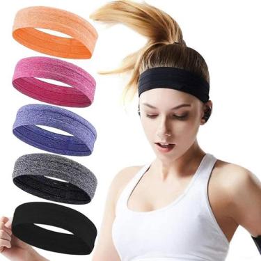 Imagem de Bandanas de treino ONEYE antiderrapantes para mulheres, 5 unidades