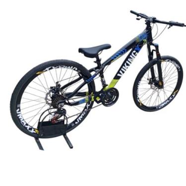 Imagem de Bicicleta Vikingx Tuff 25 Aluminio 24v Freio Hidraulico Suspensão Dian