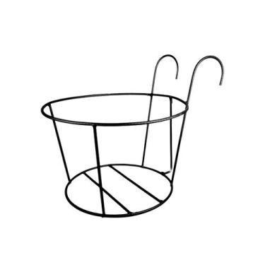 Imagem de Cesto Suporte Vasos Grande - TMT SUPORTES, Preto
