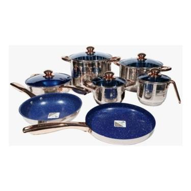 Imagem de Jogo De Panelas Alemã - 23 Pçs - Anti-Aderente Fogão Indução