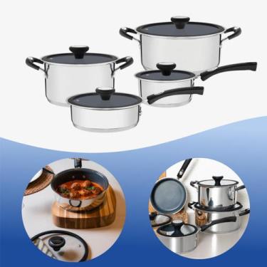 Imagem de Jogo de Panelas Solar Ceramic 4 pçs Grafite Tramontina