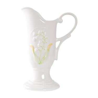 Imagem de Generic Vaso de cerâmica rústico, multiuso, vintage, elegante, decorativo, para escritório, sala de estar, estante, café, cozinha