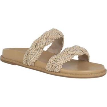 Imagem de Sandália Papete Crochê Strass Tendência Moda 2231.71380 Lia Line-Feminino