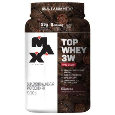 Imagem de Top Whey Mais Sabor Brigadeiro - 900g - Max Titanium