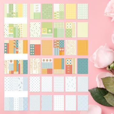 Imagem de Conjunto de papel decorativo com 150 peças de materiais de papelaria de padrão sortido para álbum de fotos, diário, scrapbooks, faça você mesmo, artesanato - G