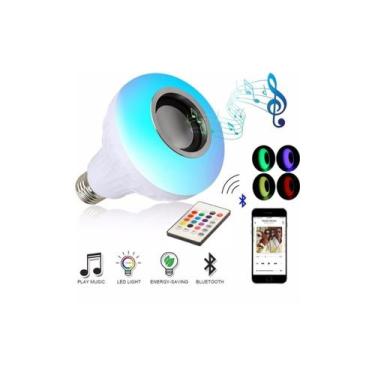 Imagem de Lâmpada LED com controle de alto-falante Bluetooth - Lightbek Official