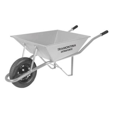 Imagem de Carrinho de Mão Carriola Extra Forte 65 Litros Com Pneu Camara Tramont