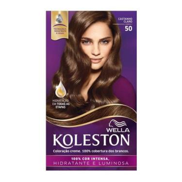 Imagem de Tintura Koleston 50 Castanho Claro 55g, Castanho Claro