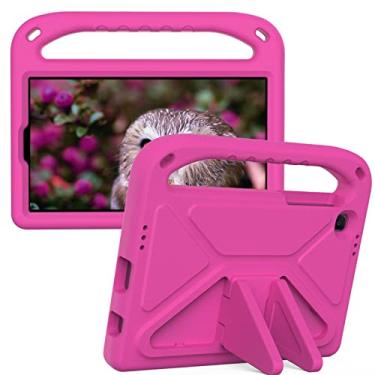 Imagem de Adequado para Samsung Tab A7 Lite T220/T225 EVA Estojo para computador tablet infantil King Kong portátil rosa vermelho