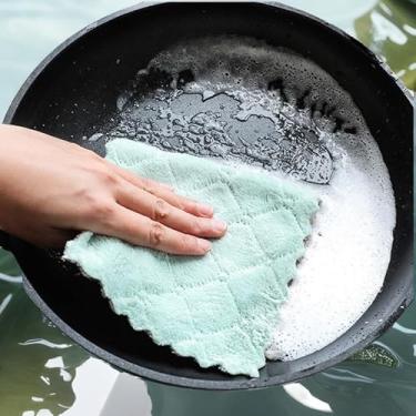 Imagem de Conjunto de 10 panos de prato e toalhas de cozinha – panos macios absorventes para cozinhar, assar e pratos todos os dias