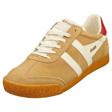 Imagem de Gola Tênis feminino Elan, Caramelo/off-white/Deep Red, 35