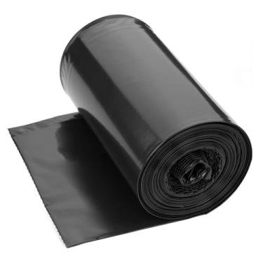 Imagem de WAIKAS Sacos de lixo de 13 galões, pacote com 28, sacos de lixo pretos de cozinha 13 galões, 61 x 75 cm, 12 g/peça, sem cheiro