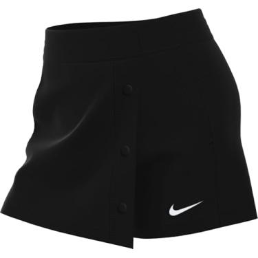 Imagem de Nike Roupa esportiva feminina Essential Woven 7,6 cm Skort, Preto/branco, GG