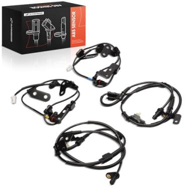 Imagem de A-Premium Sensor de velocidade da roda ABS dianteiro e traseiro 4 peças compatível com modelos Hyundai - Azera 2015 2016 2017