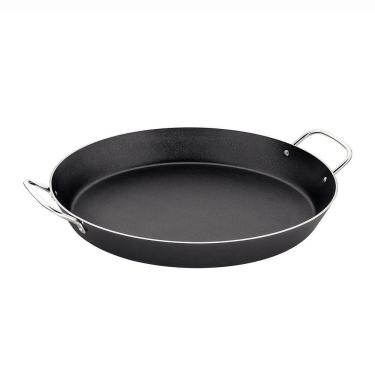 Imagem de Frigideira Paellera Loreto Paella Alumínio Antiaderente Grafite 38 Cm 5,4l - Tramontina 20125038