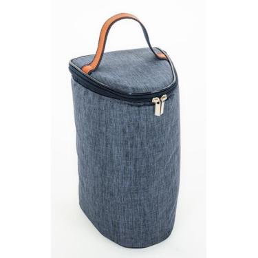 Imagem de Bolsa Térmica Porta Vinho Espumante Uísque Gin Especiarias 3 Garrafas 