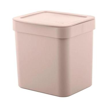 Imagem de Lixeira Para Pia De Cozinha Trium 4,7 Litros Bege LX505BGF - Ou