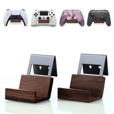 Imagem de NIRVASH Suporte de parede para controle - Suporte de alumínio anodizado para fones de ouvido Sony PlayStation 5 4 Xbox Modelo C