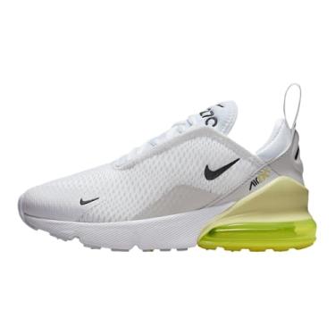 Imagem de Nike Tênis infantil Air Max 270 (AO2372-123, branco/verde-claro/cinza grande/antracite), Branco/verde-claro/cinza grande/antracite, 12 Little Kid