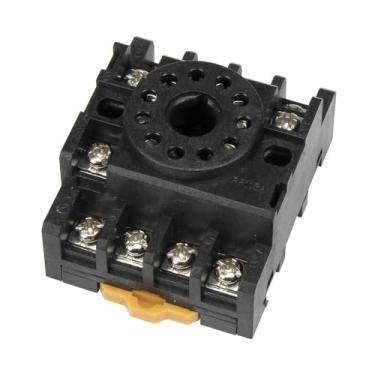 Imagem de 20 peças/lote PF113A base de soquete de relé de 11 pinos para MK3P JTX-3C H3CR-A