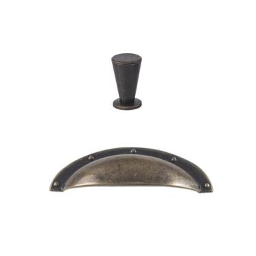 Imagem de Kit Com 1 Concha E 1 Botão Colonial Para Cozinhas Planejadas - Telis F