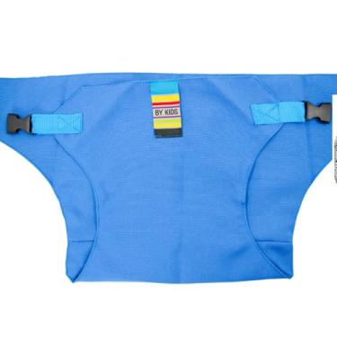 Imagem de Cinto de Alimentação Infantil Portátil para Cadeira, Poliéster, Amarelo, Segurança com Fivela 3 Pontos, Acima de 6 Meses, 70g