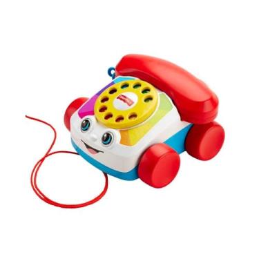 Imagem de Fisher-Price Brinquedo para Bebês Novo Telefone Feliz para crianças a partir de 1 ano