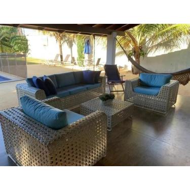 Imagem de Kit Personal Móveis Para Área Externa, Poltronas Mesa E Sofá - Sarah M