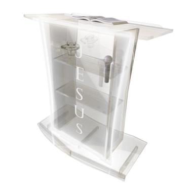 Imagem de Púlpito Bonito Resistente com Led, Gravação Igreja e Empresas - AcriHo