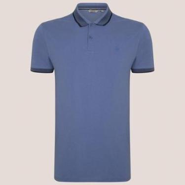 Imagem de Camisa Polo Dudalina Piquet Multifrisos Masculino-Masculino