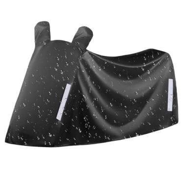 Imagem de Capa de motocicleta impermeável ao ar livre - resistente à chuva, capa de chuva para armazenamento de motocicleta ao ar livre | para scooter veículo elétrico inverno garagem armazenamento externo