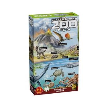 Imagem de Quebra-cabeça 200 peças Evolução dos Animais