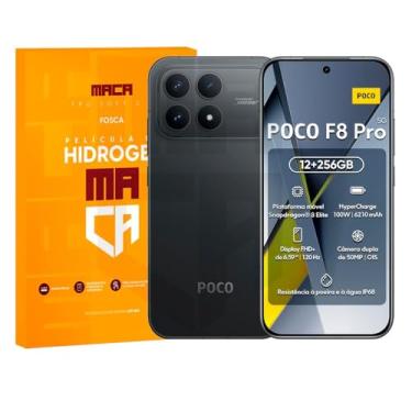 Imagem de Película Hidrogel Frente e Verso Mi Poco F8 Pro Fosca Ou Hd Cor:transparente