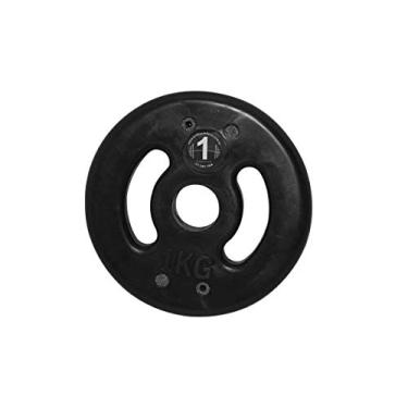 Imagem de Anilha de Ferro Fundido Injetada Alça Lateral 1,0Kg