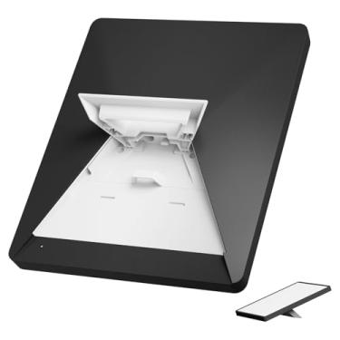 Imagem de BarBaren Capa protetora Starlink mini, capa de silicone líquido Starlink para antena parabólica, antichoque e antiqueda, com adesivos (preto)