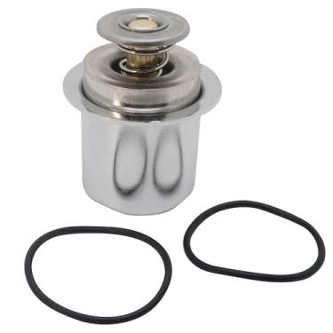 Imagem de longshida Termostato 5274349 5478594 82℃ compatível com motor Cummins 6C8.3 ISC8.3 QSC8.3 QSL9 ISL9