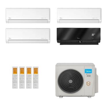 Imagem de Ar-Condicionado Multi Split Inverter Midea 42.000 (1x Evap HW 9.000 + 2x Evap HW 12.000 + 1x Evap HW 24.000) Quente/Frio 220V