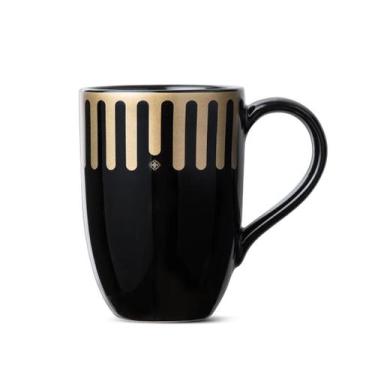 Imagem de Caneca Melt 300ml Preta e Branca - Moncloa