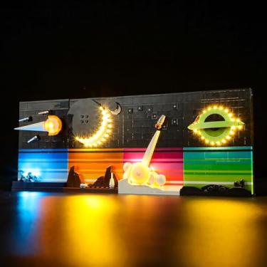 Imagem de Mililier LED Light Kit for Lego 21340 Tales of The Space Age Set, Compatible with Lego 21340 Building Blocks Model(Not Include Blocks Set)