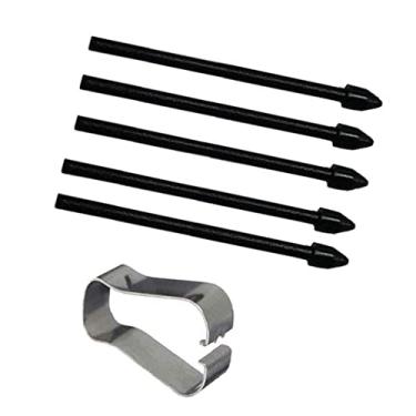 Imagem de balikha 5 peças S-Pen Nibs com fixação Frame Touch Stylus Dicas para Tab S6 Tab S6 Lite S7 S7 + para Note 10 Note 20 Drawing