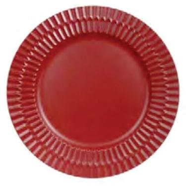 Imagem de SOUSPLAT DE PLASTICO (VERMELHO) 33D (FLORARTE)